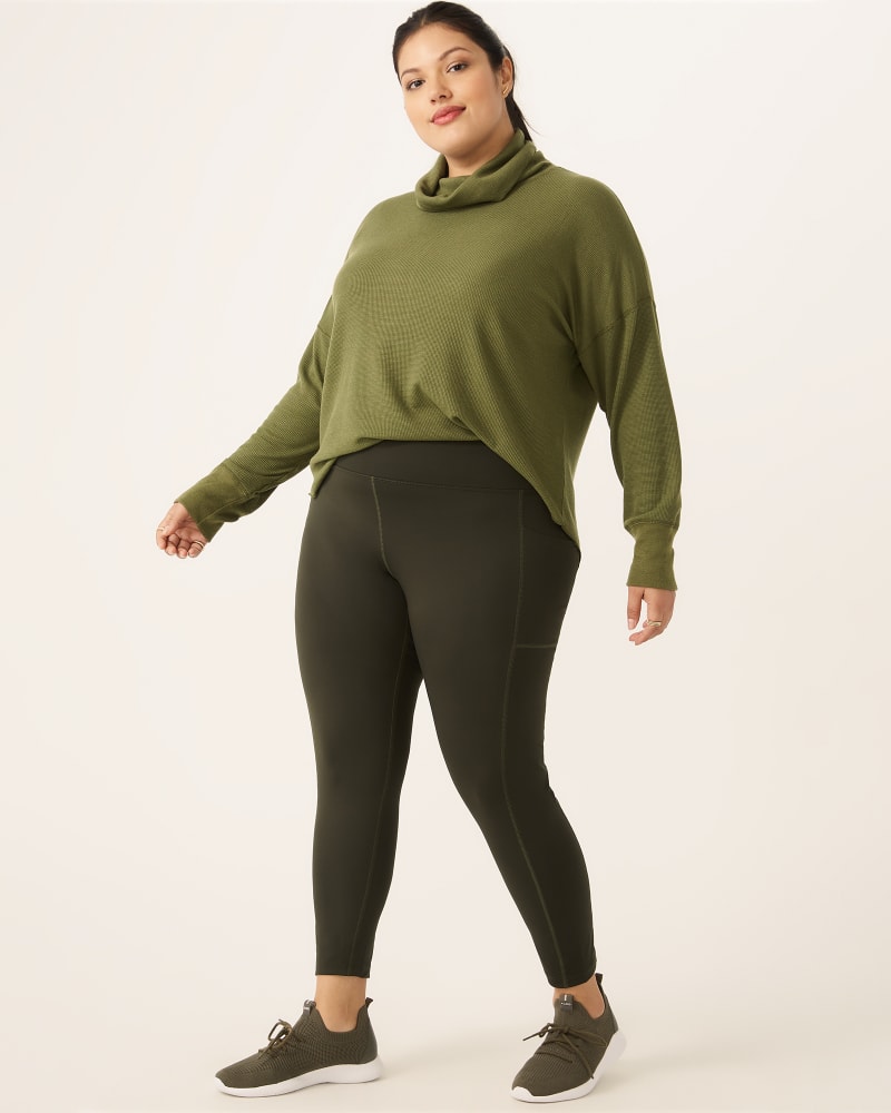 Olive green leggings 2025 plus size